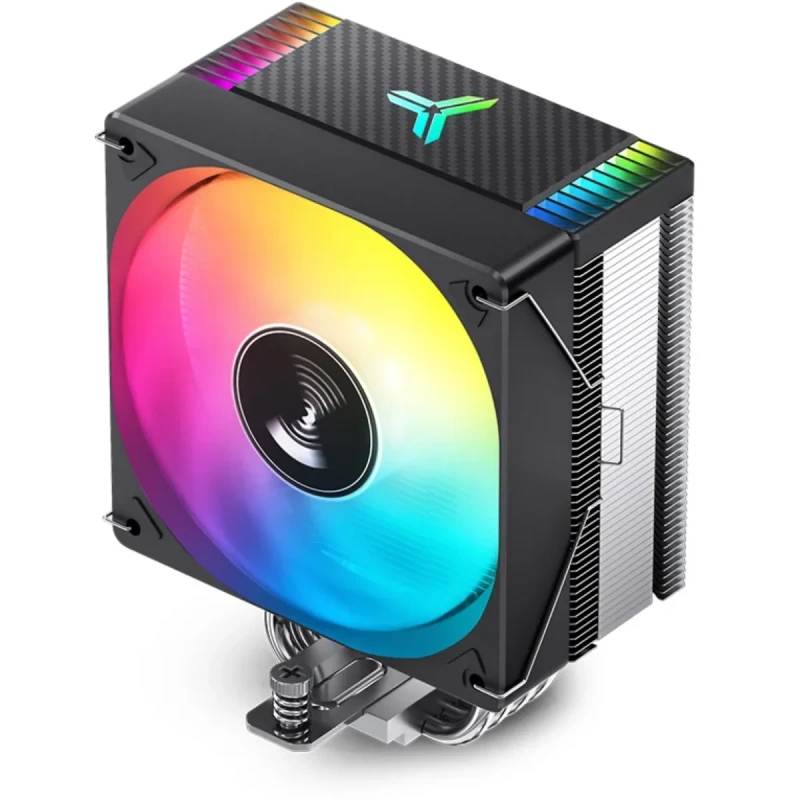Процесорний кулер JONSBO CR-1000 EVO ARGB Black (120mm/4pin/1500RPM/32Dba/4 тепл. трубки)