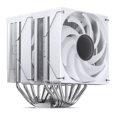 Процесорний кулер JONSBO CR-3000 ARGB White (120mm/4pin/1500RPM/32Dba/7 тепл. трубки)