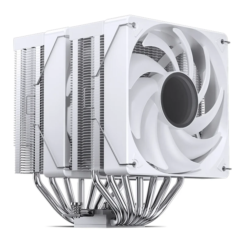 Процесорний кулер JONSBO CR-3000 ARGB White (120mm/4pin/1500RPM/32Dba/7 тепл. трубки)