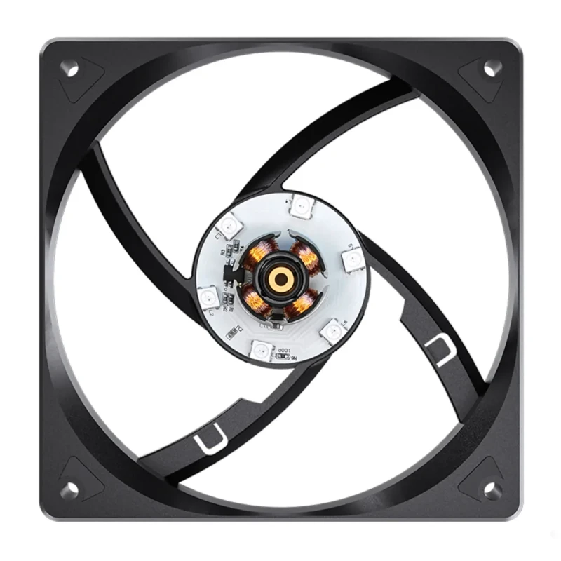 Кулер JONSBO SL-120B ARGB Black (120mm, 600-1500RPM, 32dB, 4pin+LED 3pin)