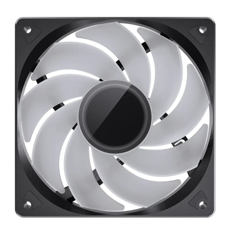 Кулер JONSBO SL-120BR Reverse Black RGB (120mm, 600-1500RPM, 32dB, 4pin+LED 3pin)