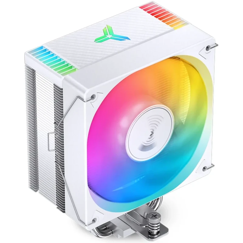 Процесорний кулер JONSBO CR-1000 EVO ARGB White (120mm/4pin/1500RPM/32Dba/4 тепл. трубки)