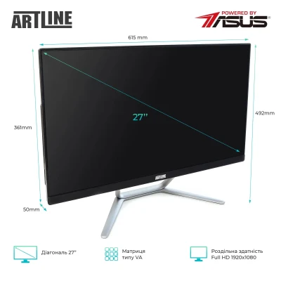 Моноблок ARTLINE Home G73 Windows 11 Pro (G73v24Win)