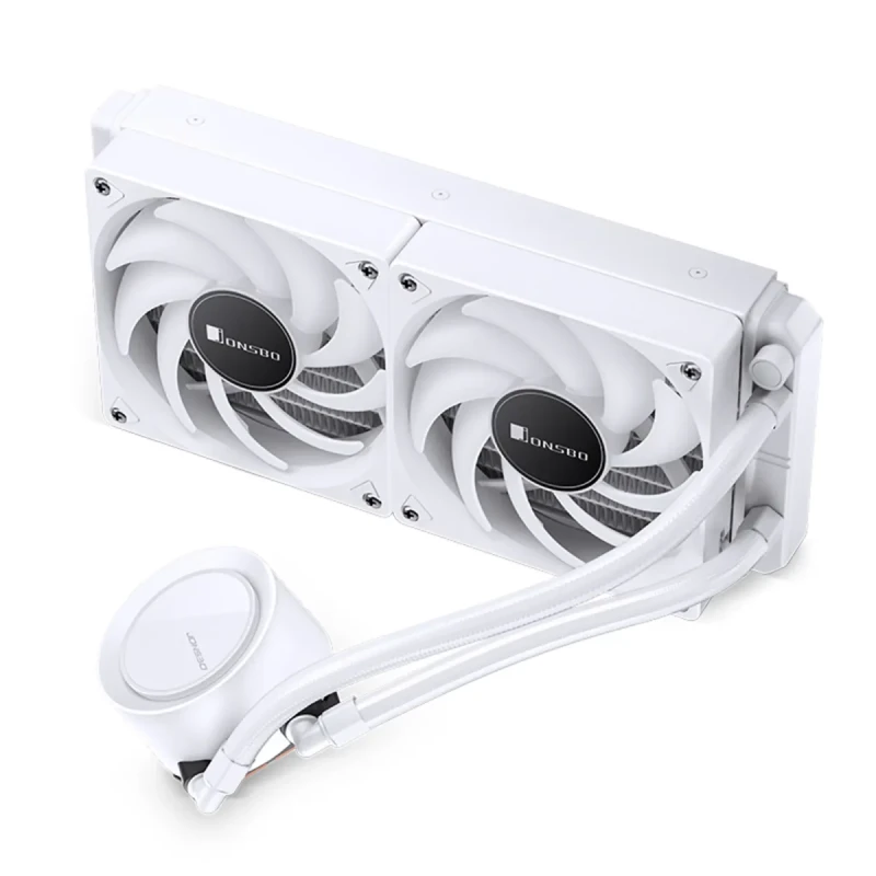 СВО JONSBO TG-240 White (Intel LGA1700/1200/115X/2011 AMD AM4/AM5/4PIN PWM)