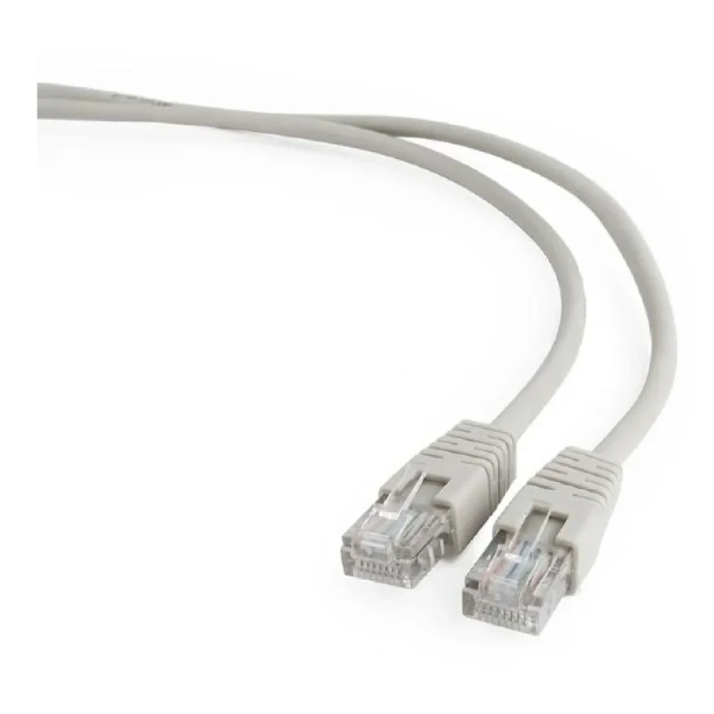 Патч-корд Cablexpert PP12-2M, UTP, 5E, литий, 2 м, сірий
