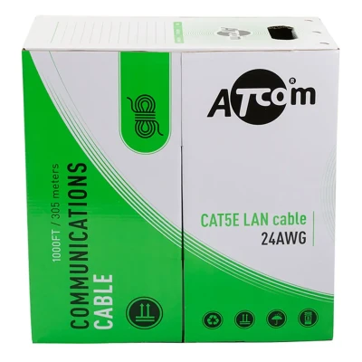 Кабель ATcom Standard FTP cat5e  (0,5 мм, CCA,  довжина 305 м)