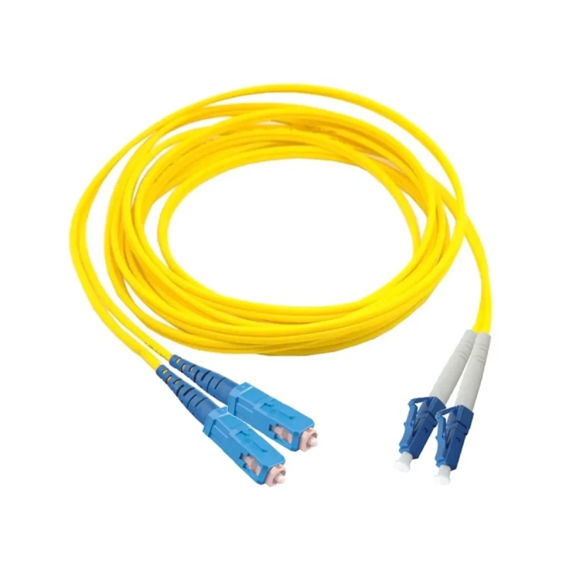 Патч-корд AMP SC-LC, SM, 9/125, Duplex, LSZH, 15м (1-6536508-5)