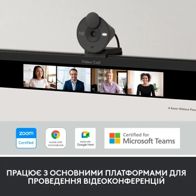 Веб-камера Logitech Brio 300 FHD Graphite (960-001436) Веб-камера Logitech Brio 300 FHD Graphite (960-001436)