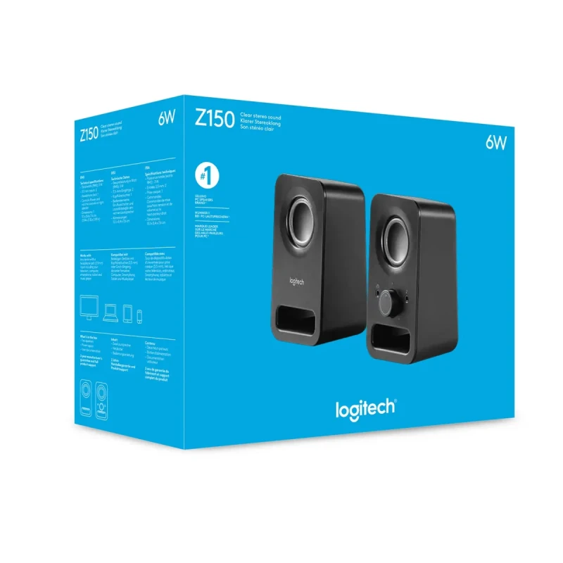 Акустична система Logitech Z150 Black (980-000814)