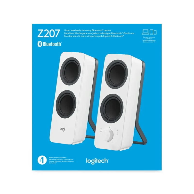 Акустична система Logitech Z207 White (980-001292)