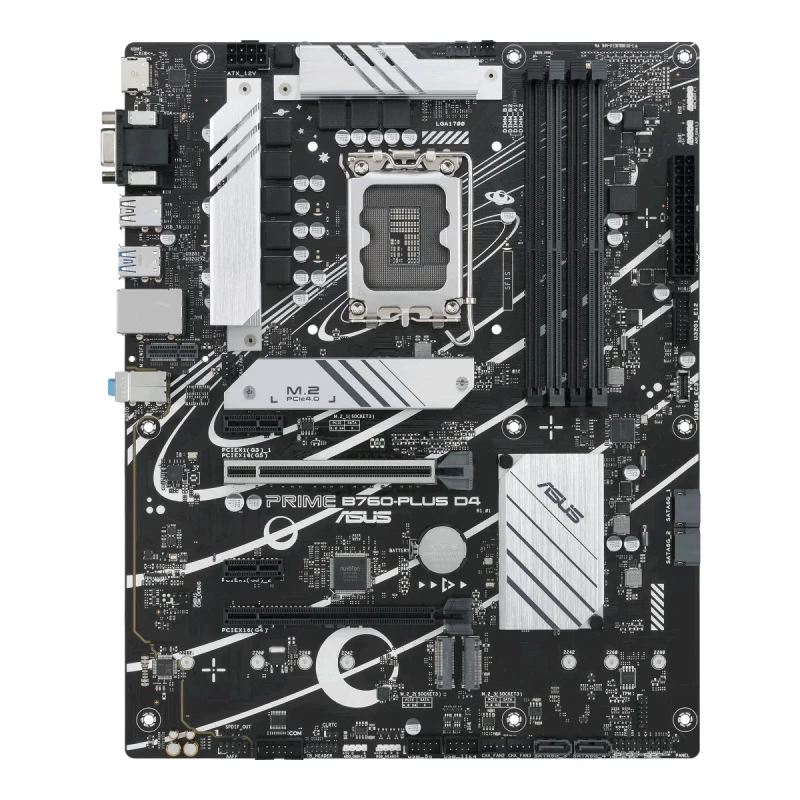 Материнська плата ASUS PRIME B760-PLUS D4 (s1700, Intel B760, DDR4, ATX)