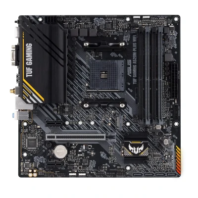 Материнська плата ASUS TUF GAMING A520M-PLUS WIFI (sAM4, AMD A520, DDR4, mATX) Материнська плата ASUS TUF GAMING A520M-PLUS WIFI (sAM4, AMD A520, DDR4, mATX)