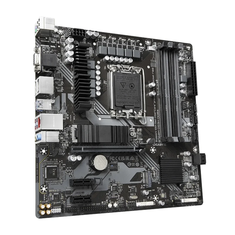Материнська плата GIGABYTE B760M DS3H DDR4 (s1700, Intel B760, DDR4, mATX)