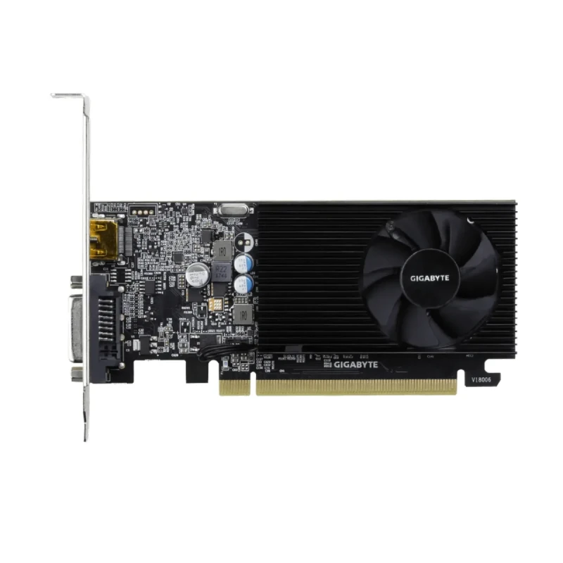 Відеокарта GIGABYTE Nvidia GeForce GT1030 LP 2GB D4 (GV-N1030D4-2GL)