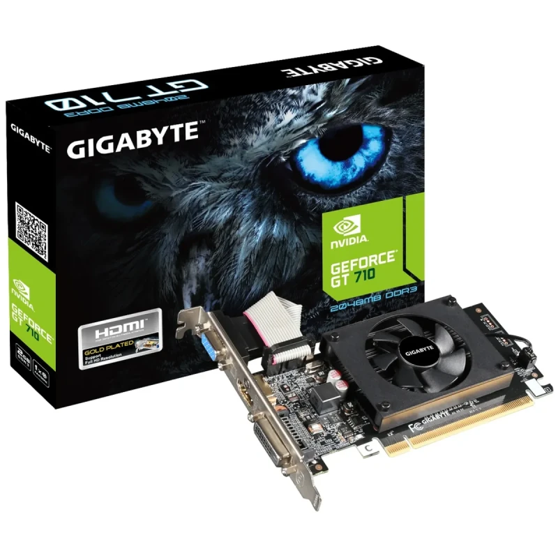 Відеокарта GIGABYTE Nvidia GeForce GT710 2GB D3  (GV-N710D3-2GL)