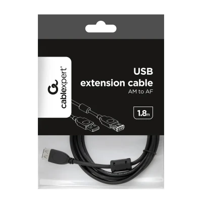 Кабель-подовжувач Cablexpert CCF-USB2-AMAF-6, 1.8 м