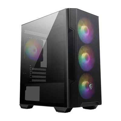 Корпус MSI MAG FORGE M100R (Micro-ATX, ARGB, Mesh Front)