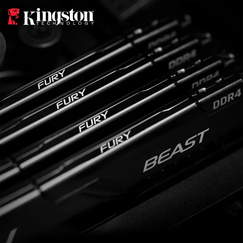 Модуль пам'яті Kingston FURY Beast Black DDR4-3200 8GB CL16-18-18 1.35V XMP