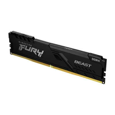 Модуль пам'яті Kingston FURY Beast Black DDR4-3200 8GB CL16-18-18 1.35V XMP Модуль пам'яті Kingston FURY Beast Black DDR4-3200 8GB CL16-18-18 1.35V XMP