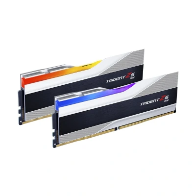 Модуль пам'яті G.Skill Trident Z5 RGB Silver DDR5-6000 32GB (2x16GB) CL36-36-36-96 1.35V Модуль пам'яті G.Skill Trident Z5 RGB Silver DDR5-6000 32GB (2x16GB) CL36-36-36-96 1.35V