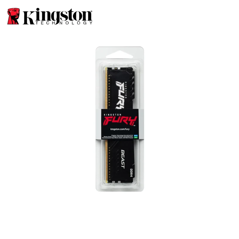 Модуль пам'яті Kingston Fury Beast Black DDR4-3200 32GB CL16-20-20 1.35V