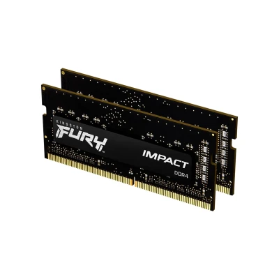 Модуль пам'яті Kingston Fury Impact DDR4-3200 SODIMM 32GB (2x16GB) CL20-22-22 1.2V (KF432S20IBK2/32) Модуль пам'яті Kingston Fury Impact DDR4-3200 SODIMM 32GB (2x16GB) CL20-22-22 1.2V (KF432S20IBK2/32)