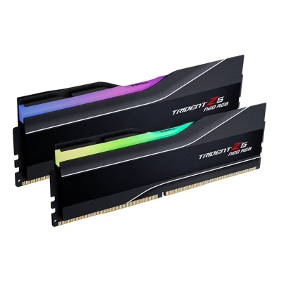 Модуль пам'яті G.Skill Trident Z5 Neo RGB Black DDR5-6000 32GB (2x16GB) AMD EXPO 30-38-38-96 1.35V (F5-6000J3038F16GX2-TZ5NR) Модуль пам'яті G.Skill Trident Z5 Neo RGB Black DDR5-6000 32GB (2x16GB) AMD EXPO 30-38-38-96 1.35V (F5-6000J3038F16GX2-TZ5NR)