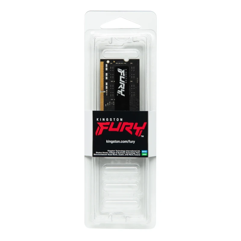 Модуль пам'яті Kingston Fury Impact DDR4-3200 16GB SODIMM CL20-22-22 1.2V