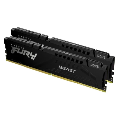 Модуль пам'яті Kingston Fury Beast Black DDR5-5600 32GB (2x16GB) CL36-38-38 1.25V EXPO (KF556C36BBEK2-32) Модуль пам'яті Kingston Fury Beast Black DDR5-5600 32GB (2x16GB) CL36-38-38 1.25V EXPO (KF556C36BBEK2-32)