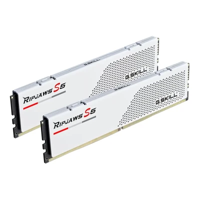 Модуль пам'яті G.Skill Ripjaws S5 White DDR5-5200 32Gb (2x16GB) CL40-40-40-83 1.10V Intel XMP