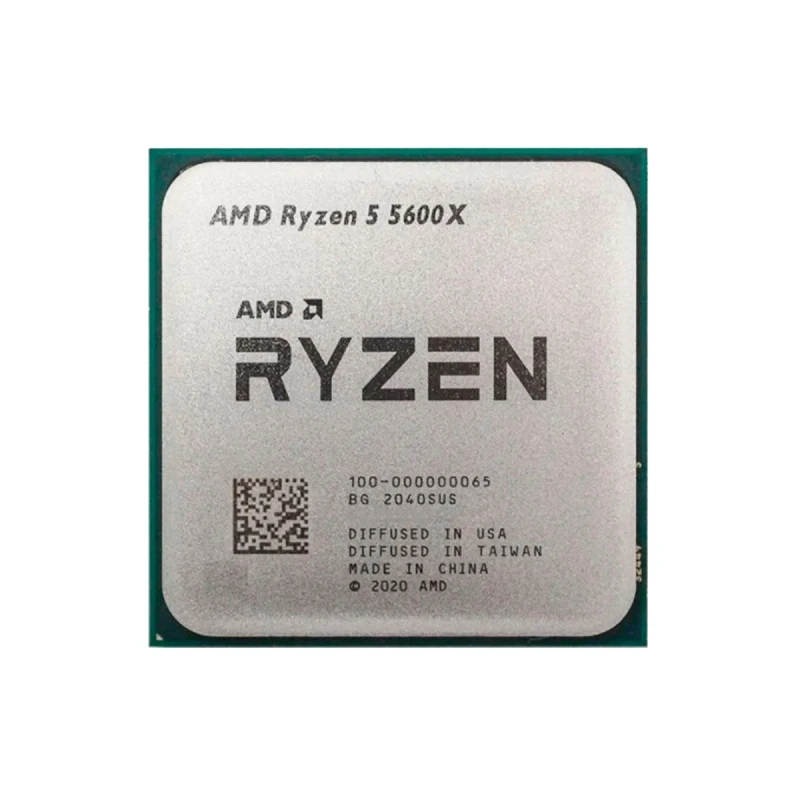 Процесор AMD Ryzen 5 5600X (6C/12T, 3.7-4.6GHz,32MB,65W,AM4) Tray (100-000000065)
