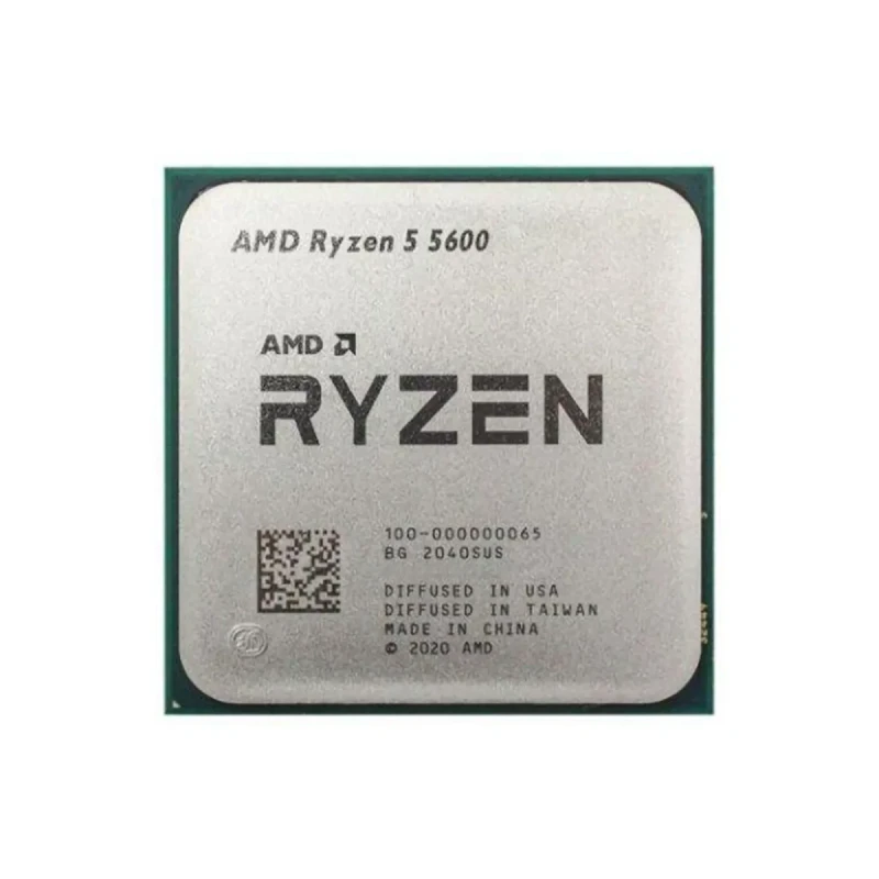 Процесор AMD Ryzen 5 5600 (6C/12T, 3.5-4.4GHz, 32MB,65W,AM4) Tray (100-000000927)