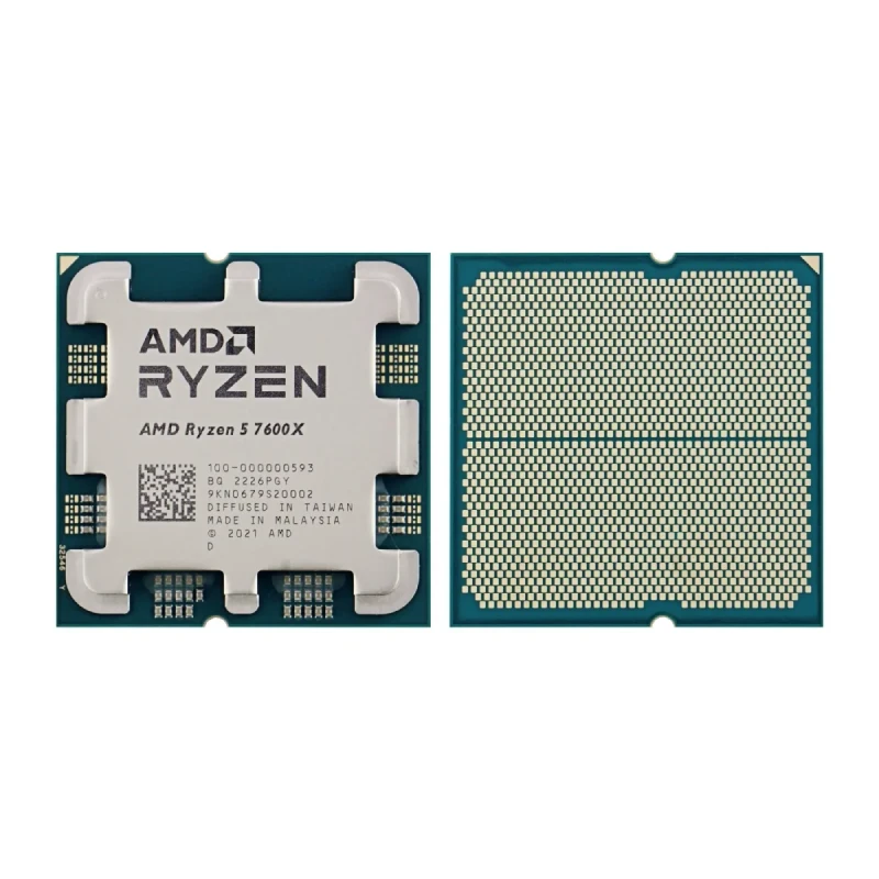Процесор AMD Ryzen 5 7600X (6C/12T, 4.7-5.3GHz,32MB,105W,AM5) BOX (100-100000593WOF)