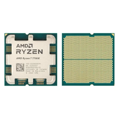 Процесор AMD Ryzen 7 7700X (8C/16T, 4.5-5.4GHz,32MB,105W,AM5) BOX (100-100000591WOF)