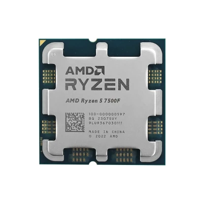 Процесор AMD Ryzen 5 7500F (6C/12T, 3.70-5.00GHz,32MB,65W,AM5) tray (100-000000597)