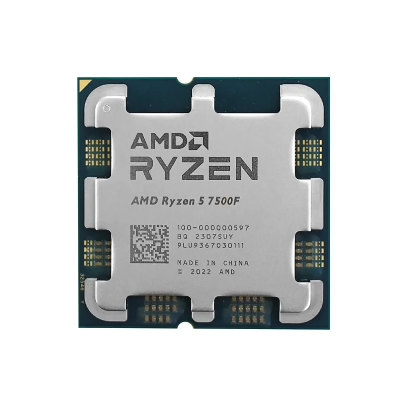 Процесор AMD Ryzen 5 7500F (6C/12T, 3.70-5.00GHz,32MB,65W,AM5) tray (100-000000597)