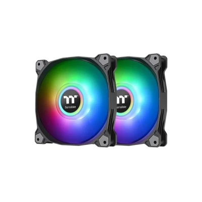 Набір кулерів Thermaltake Pure Duo 12 ARGB Sync Radiator Fan 2 Pack Fan (CL-F115-PL12SW-A)