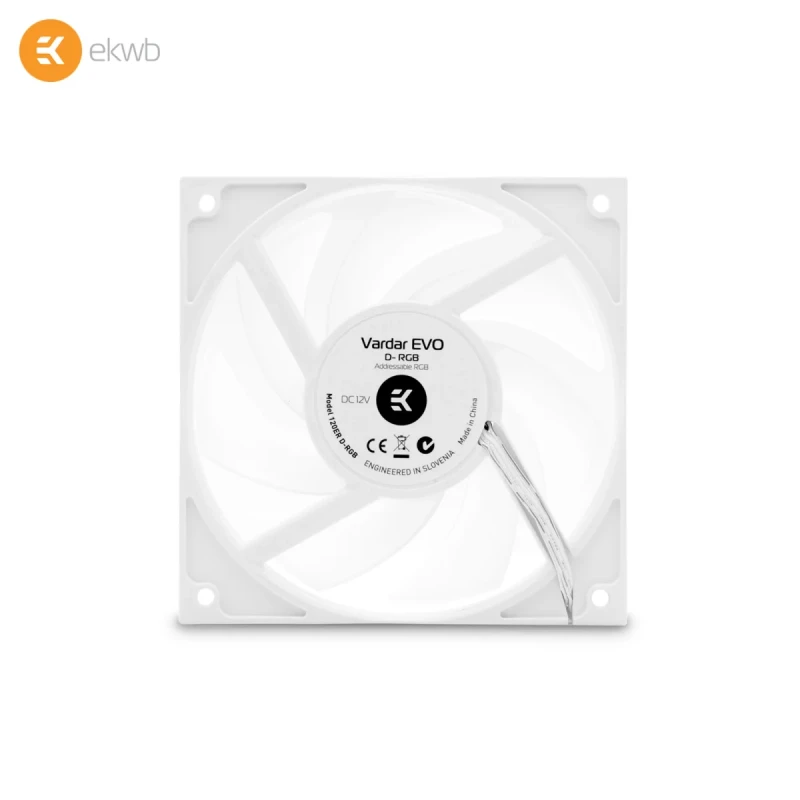 Вентилятор EKWB EK-Vardar EVO 120ER D-RGB - White (500-2200 RPM)