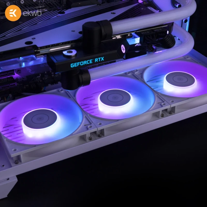 Вентилятор EKWB EK-Vardar EVO 120ER D-RGB - White (500-2200 RPM)
