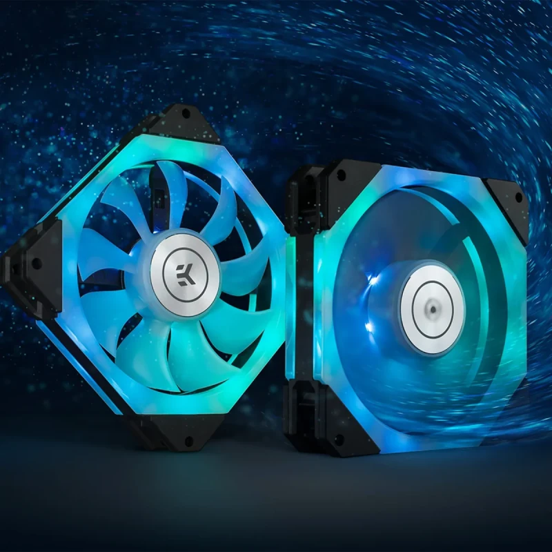Вентилятор EKWB EK-Quantum Impulse 120 D-RGB - Black (400-1800 rpm) (3831109854198)