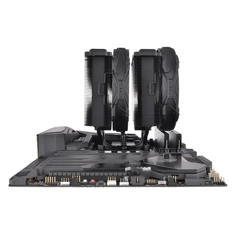 Процесорний кулер Thermaltake TOUGHAIR 710 Black/Air cooler/140 x2/PWM 500~1400rpm (CL-P117-CA14BL-A)