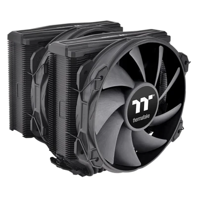 Процесорний кулер Thermaltake TOUGHAIR 710 Black/Air cooler/140 x2/PWM 500~1400rpm (CL-P117-CA14BL-A)
