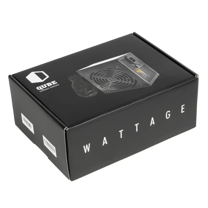 Блок живлення QUBE 600W 80+ (QBC-GPS600A12)