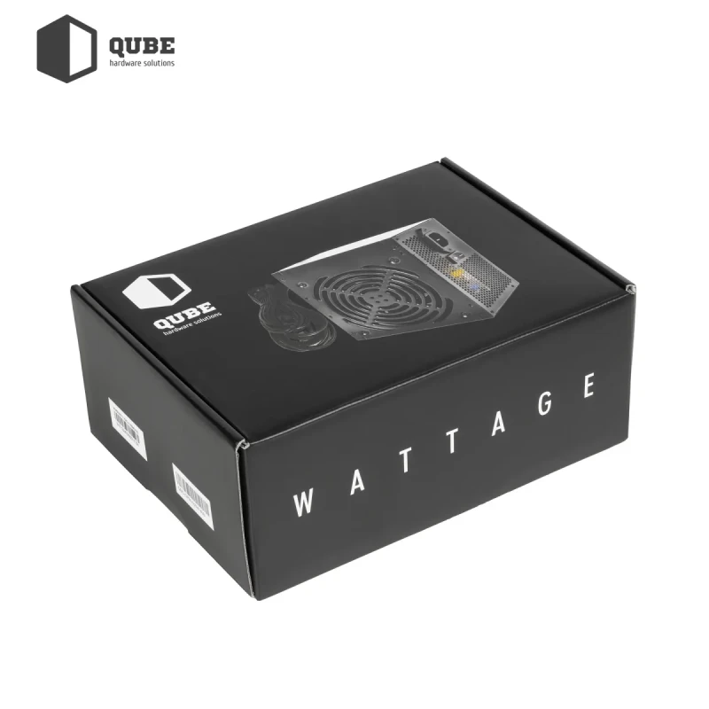 Блок живлення QUBE 650W 80+ Bronze (QBC-GPM-650W-80B)