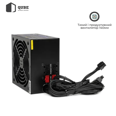 Блок живлення QUBE 750W 80+ Bronze Semi-Modular (QBC-CSB-750W-80B Bulk) Блок живлення QUBE 750W 80+ Bronze Semi-Modular (QBC-CSB-750W-80B Bulk)