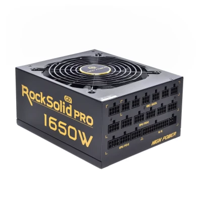 Блок живлення High Power Rock Solid Pro 1650W 80+ GOLD (RS-1650GD PRO)