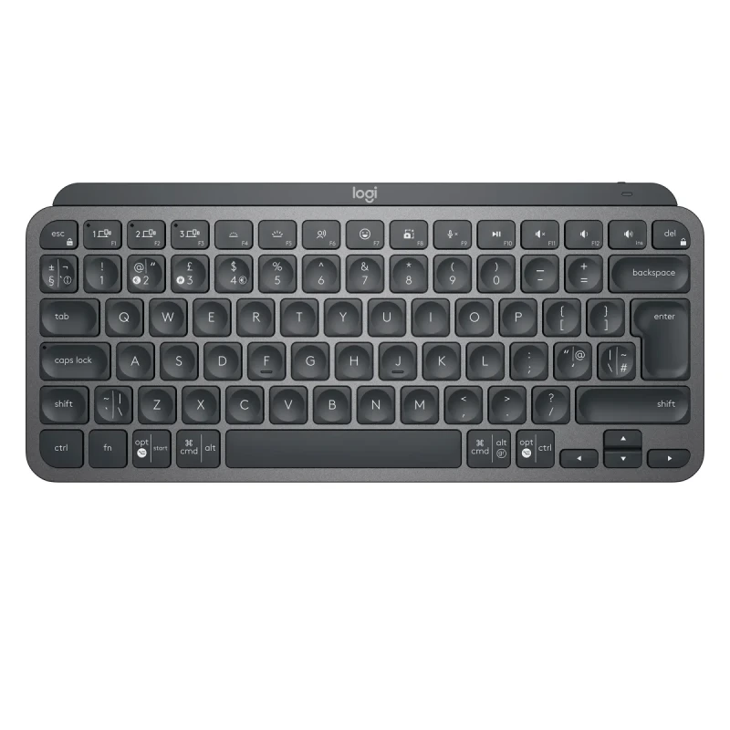Клавіатура Logitech MX Keys Mini Wireless Illuminated UA Graphite (920-010498)