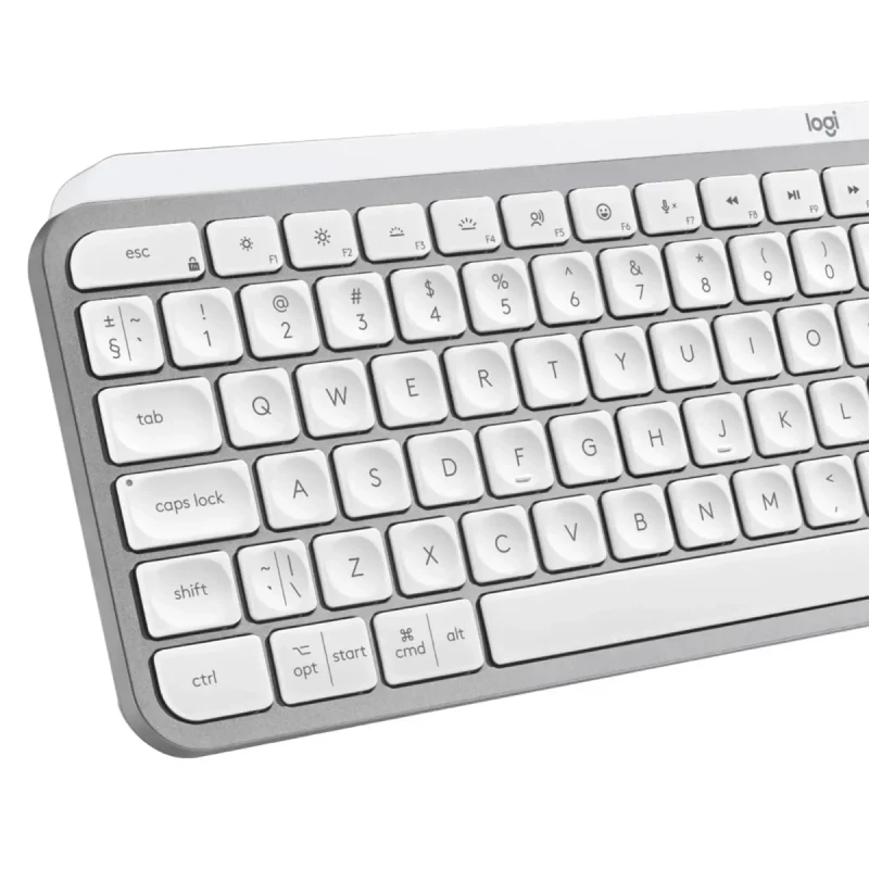 Клавіатура Logitech MX Keys S Wireless UA Pale Grey (920-011588)