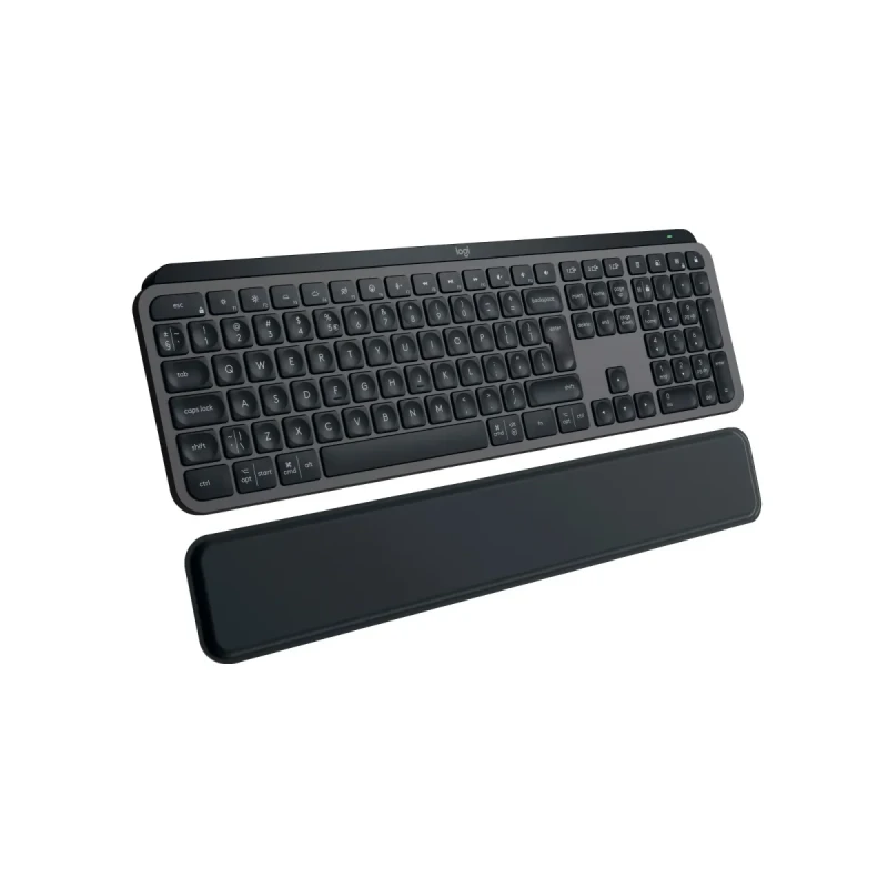 Клавіатура Logitech MX Keys S Plus Palmrest Wireless UA Graphite (920-011589)