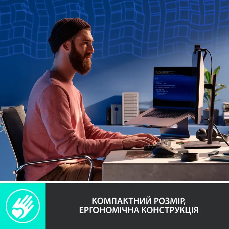 Клавіатура Logitech MX Mechanical Mini Minimalist Graphite (920-010780)